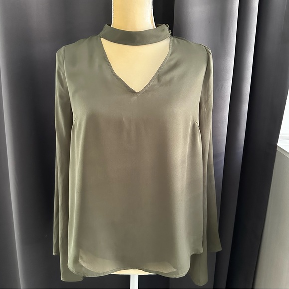 Skies are blue long sleeve blouse Sz S . - Picture 1 of 3